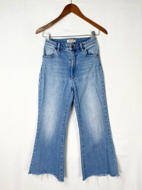 Rollas‎ East-coast Flare Denim Jeans Organic in Blue Salty Size 26